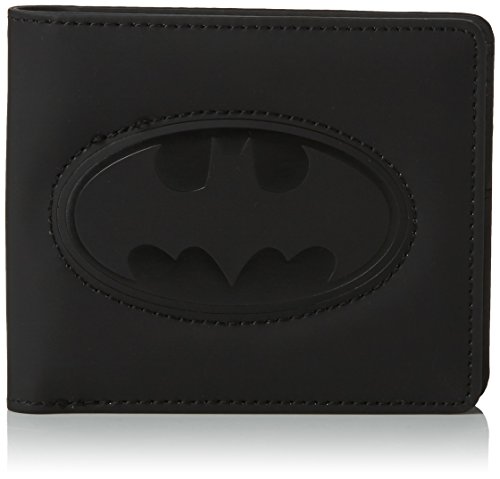 BB Designs EuropeDc Comics Batman Pu WalletUnisex adultoCarterasNegro (Black)12x14.5x3 Centimeters (W x H x L)