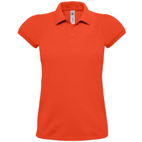 B&C Women's Heavymill Polo, Azul (Sky Blue 000), 40 (Talla del Fabricante: Medium) para Mujer