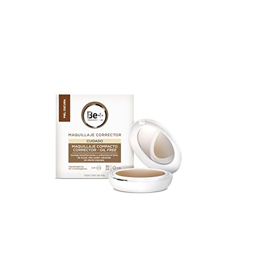 BE+ MAQUILLAJE COMPACTO CORRECTOR OIL-FREE SPF30 PIEL OSCURA