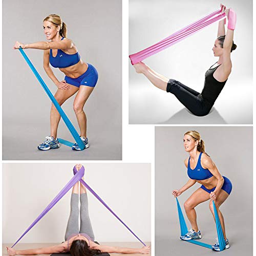 Beautifive Gomas Elasticas Fitness, Juego de 3 Mini Bandas Elasticas de Resistencia, Cintas Elasticas Musculacion para Fisioterapia, Rehabilitación, Yoga, Pilates y Entrenamiento de Fuerza