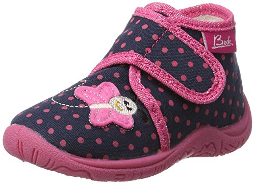 Beck Jolly, Zapatillas Altas para Niñas, Azul (Dunkelblau 05), 23 EU