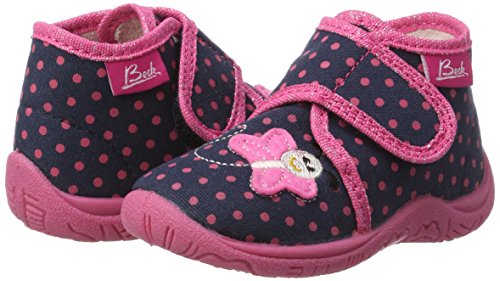 Beck Jolly, Zapatillas Altas para Niñas, Azul (Dunkelblau 05), 23 EU