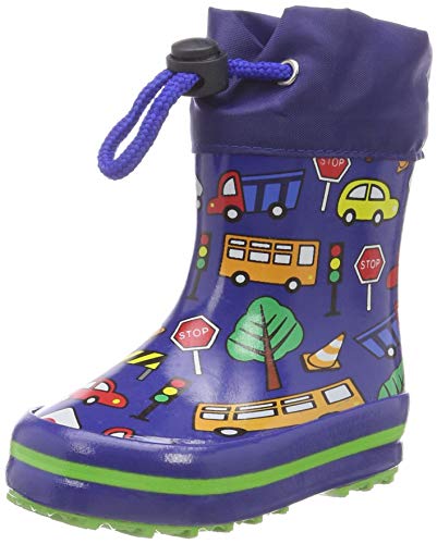 Beck Traffic, Botas de Agua para Niños, Azul (Blau 34), 22 EU