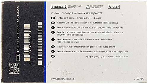 Biofinity - Lentes de contacto esféricas mensuales (R 8.6 / D 14 / -5 Diop), Pack de 3 uds.