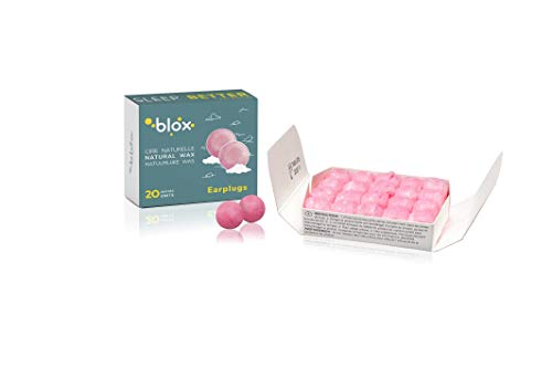 Blox Cera Natural - Tapones Para Los Oídos De Cera - Dormir - 10 Pares