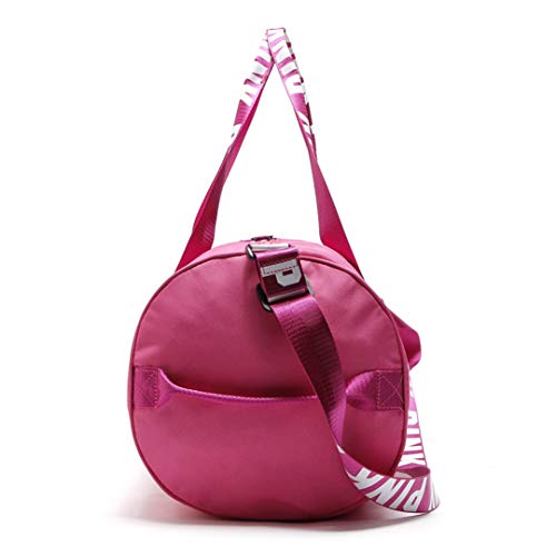 Bolsa de Deporte Bolsa de Deporte para Hombres Bolsas de Gimnasio de Deporte Gimnasio Deportivo Bolsa de Viaje de Gran Capacidad Impermeable Bolsas Pink