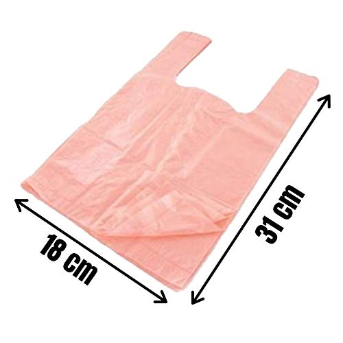 Bolsas desechables para pañales de bebé con aroma de rosa perfumada, 600 paquetes en total (2 x 300 bolsas por paquete)