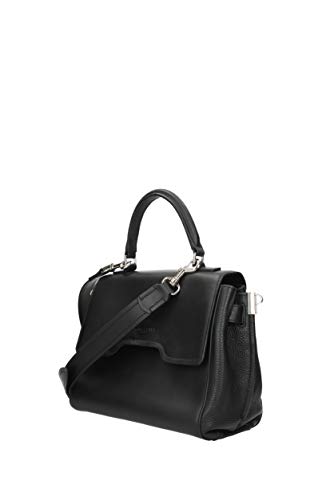 Bolso de mano Lancaster Irene en piel negra