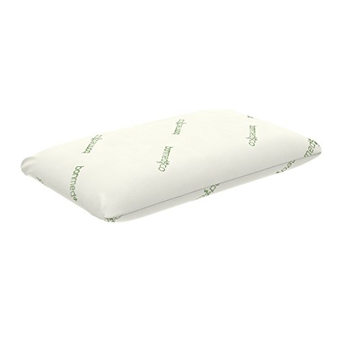 Bonmedico Almohada Supreme, Almohada Ergonómica para la Cabeza y el Cuello Hecha de Espuma de Memoria con Funda de Bambú (40 x 80cm)