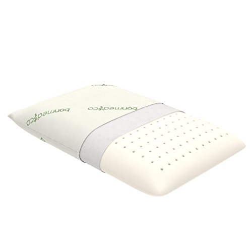 Bonmedico Almohada Supreme, Almohada Ergonómica para la Cabeza y el Cuello Hecha de Espuma de Memoria con Funda de Bambú (40 x 80cm)