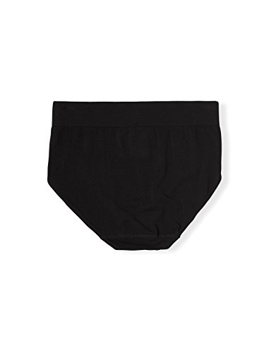 Boody Organic Bamboo EcoWear - Breve para mujer, color negro