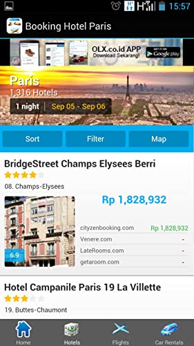 Booking Hotel Paris