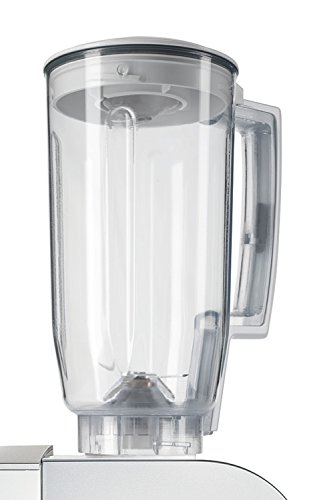 Bosch MUZ5MX1 Batidora de vaso - Accesorio para robot de cocina de la serie MUM5, Color blanco y transparente