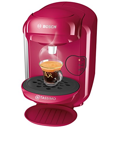 Bosch TAS1401 Tassimo Vivy 2 - Cafetera Multibebidas Automática de Cápsulas, Diseño Compacto, color Fucsia