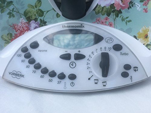 Botonera de Vinilo para el panel de control de thermomix TM31 TRANSPARENTE