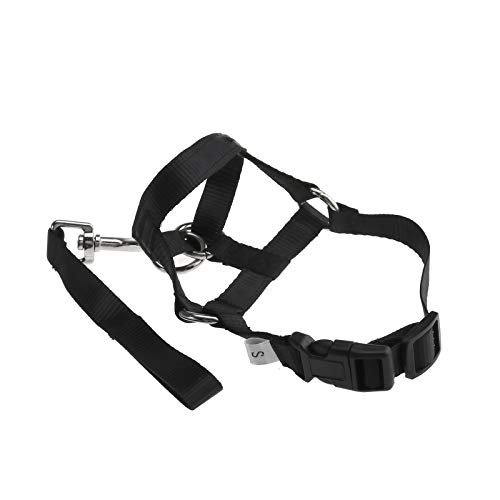 Bozal ajustable OTOTEC para perro, con hebilla, estilo halter, evita que los perros tiren de la nariz