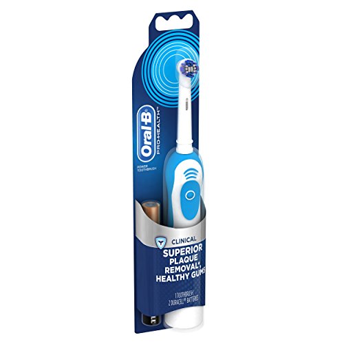 Braun Oral-B Pro - Cepillo de dientes eléctrico de rotación, color azul y blanco