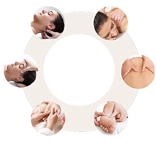 Cama de Masaje Plegables 3 Secciones con Marco de Aluminio Altura Ajustable Camilla Masaje Portátil para Masajes Spa Tatuando Terapia Cama (Negro)