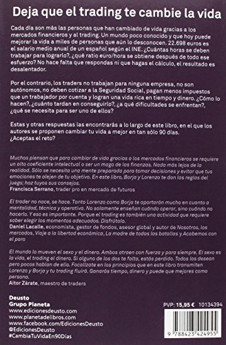 Cambia de vida en 90 días: Todo lo que necesitas para convertir el trading en tu profesión (Sin colección)