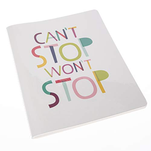 Can't Stop Won't Stop Planificador de vinilo sin fecha