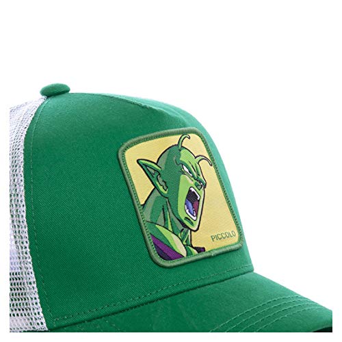 Capslab CL-DBZ2-1-PIC1 Gorras, Green, Talla única para Hombre