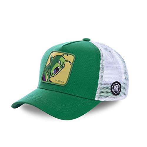 Capslab CL-DBZ2-1-PIC1 Gorras, Green, Talla única para Hombre