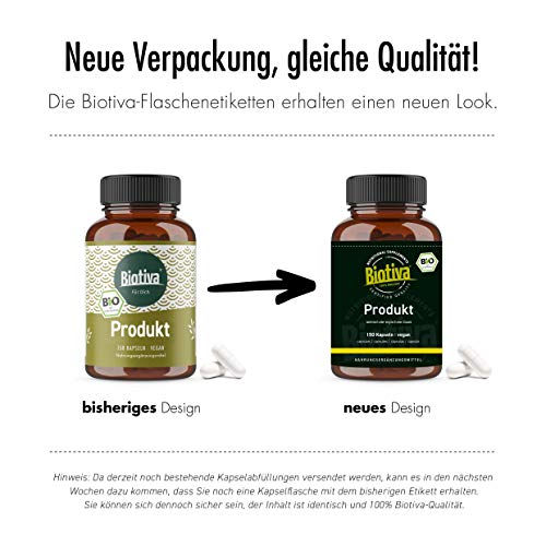 Cápsulas de ortiga orgánica 150 piezas - 450 mg por cápsula - polvo de ortiga - Urticae dioica - pureza más alta - manufacturado y verificado en Alemania (DE-ÖKO-005) - 100% vegana