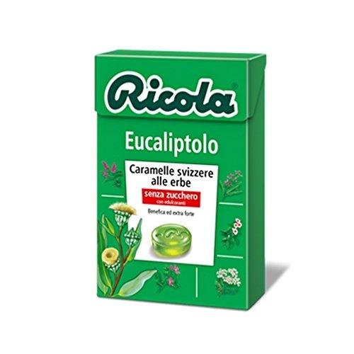 Caramelos Ricola de Arándanos 20 unidades (Eucalipto)