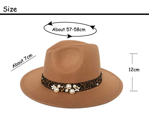 Casa perfetta Bombín Fedora Sra Sombrero de Derby Interior del Sombrero Walter White Hata británica Accesorios Estilo Tamaño: 57-58 Cm (Color : Pink)