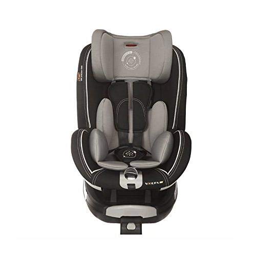 Casualplay Volta Fix 106173 - Silla de coche grupo 0+/1 Isofix, Gris/Negro