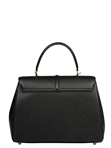 Céline Moda De Lujo Mujer 187373BF838NO Negro Cuero Bolso De Mano | Otoño-invierno 20