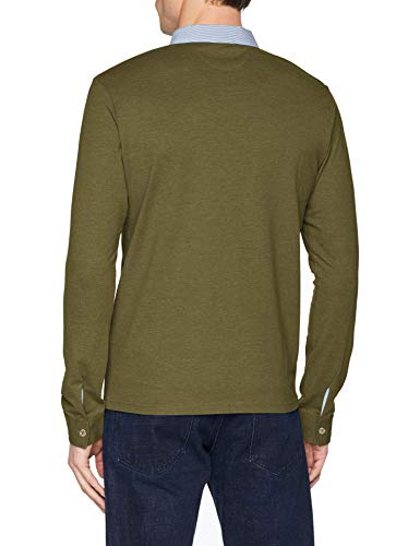 Celio Neted Polo, Verde (Khaki Green Khaki Green), X-Large para Hombre