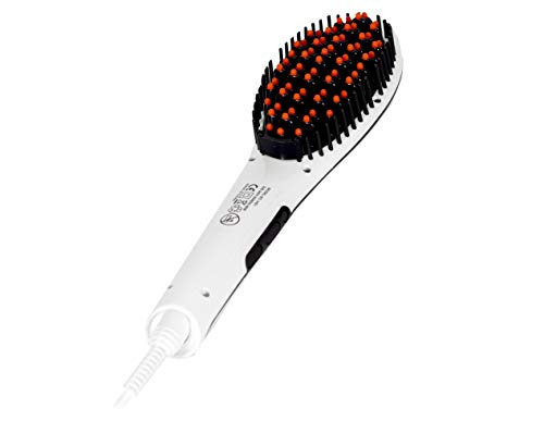 CEPILLO ALISADOR DE PELO ELECTRICO PLANCHA LCD PEINE ALISADO TURMALINA 30W COLOR