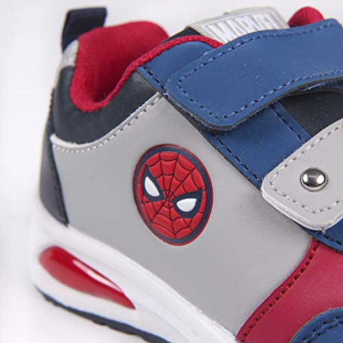 CERDÁ LIFE'S LITTLE MOMENTS Cerdá-Zapatilla con Luces Spiderman de Color Rojo, Niños, 27 EU