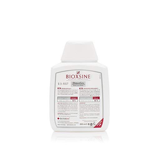 Champú para cabello normal y seco - contra la caída del cabello en hombres y mujeres | champú capilar a base de hierbas | acelerador del crecimiento del cabello | 300 ml | Bioxsine