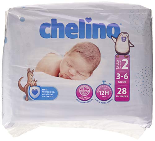 Chelino Fashion & Love, Talla 2, 28 pañales