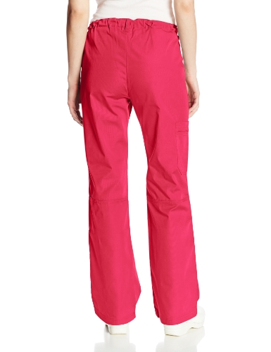 CHEROKEE - Pantalones médicos para Mujer Rosa Frambuesa XX-Small Chiquita