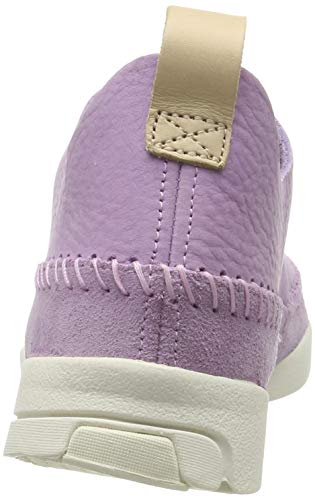 Clarks Trigenic Flex, Zapatillas para Mujer, Beige Lavender Nvbk Lavender Nvbk, 37 EU