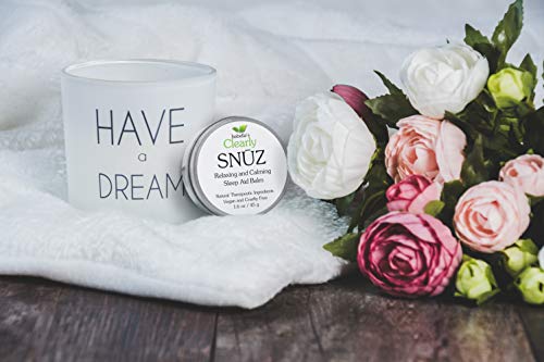 Clearly SNŪZ Bálsamo para Dormir, Remedio para Dormir 100% Natural y Efectivo para los Problemas de Insomnio. Sin Melatonina, No Crea Adicción. Sin Suplementos o Píldoras.