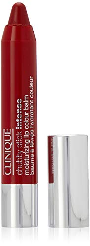 Clinique Chubby Stick Intense - Barra de labios, color 14 rubust rouge, 3 gr, rojo