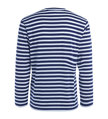 Comme des Garçons Play Maglia BLU Righe - XL