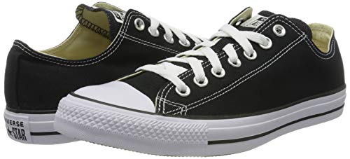 Converse - Zapatillas de lona/canvas para mujer, Negro (Black/White) 38 EU (CONV-M9166C)