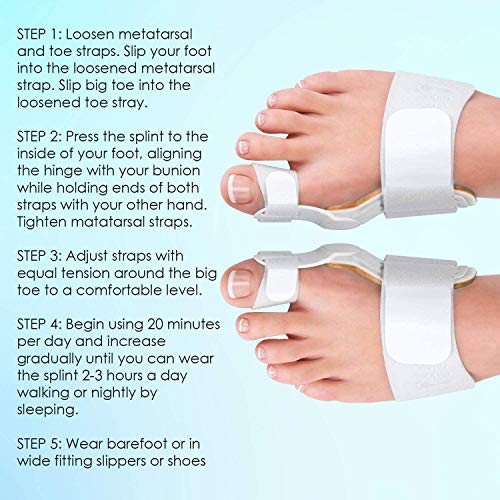 Corrector de Juanetes, Hallux Valgus de Corrector, Thumb Valgus Protector - Bunion Sleeve - Unisex - Cuidado de los pies para Hombres y Mujeres Alivio para el Dolor Hallux