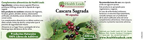 Corteza Cáscara Sagrada 400mg x 90 cápsulas