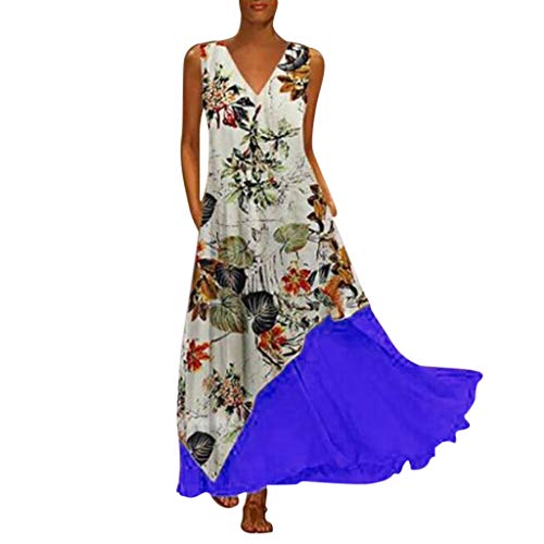 COZOCO Vestidos Mujer Verano Largo Sexy Elegante y Comodo Dress Casuales Vestido Chic de Noche Playa Vacaciones Cortos Elegantes …