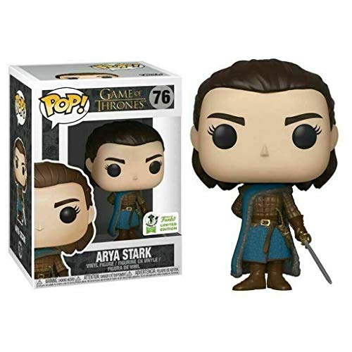 CQ Juego de Tronos Pop Figura: Arya Stark en Caja Adornos de colección de Vinilo Figura 10 CM Toys