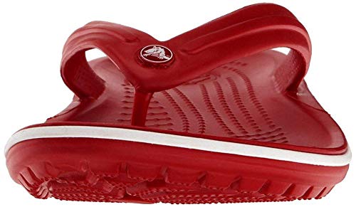 Crocs Crocband Flip, Chanclas Unisex-Adult, Red, 42/43 EU