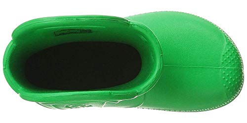 Crocs Handle It Rain Boot K, Botas de Agua Unisex Niños, Verde (Grass Green), 25/26 EU