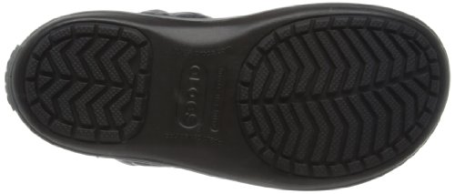 Crocs Winter Puff Boots, Botas de Nieve para Mujer, Negro (Black/Charcoal 070), 36/37 EU