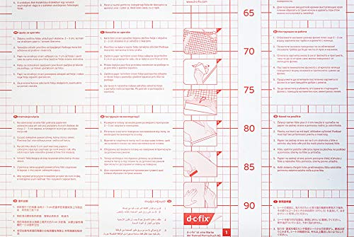 d-c-fix Vinilo Adhesivo, marrón, 200 x 45 cm, 1 Unidad